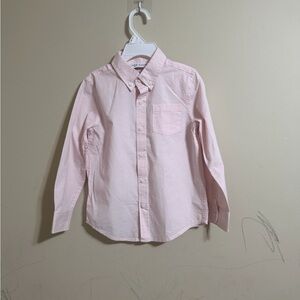 Janie and Jack Light Pink Button Down Shirt